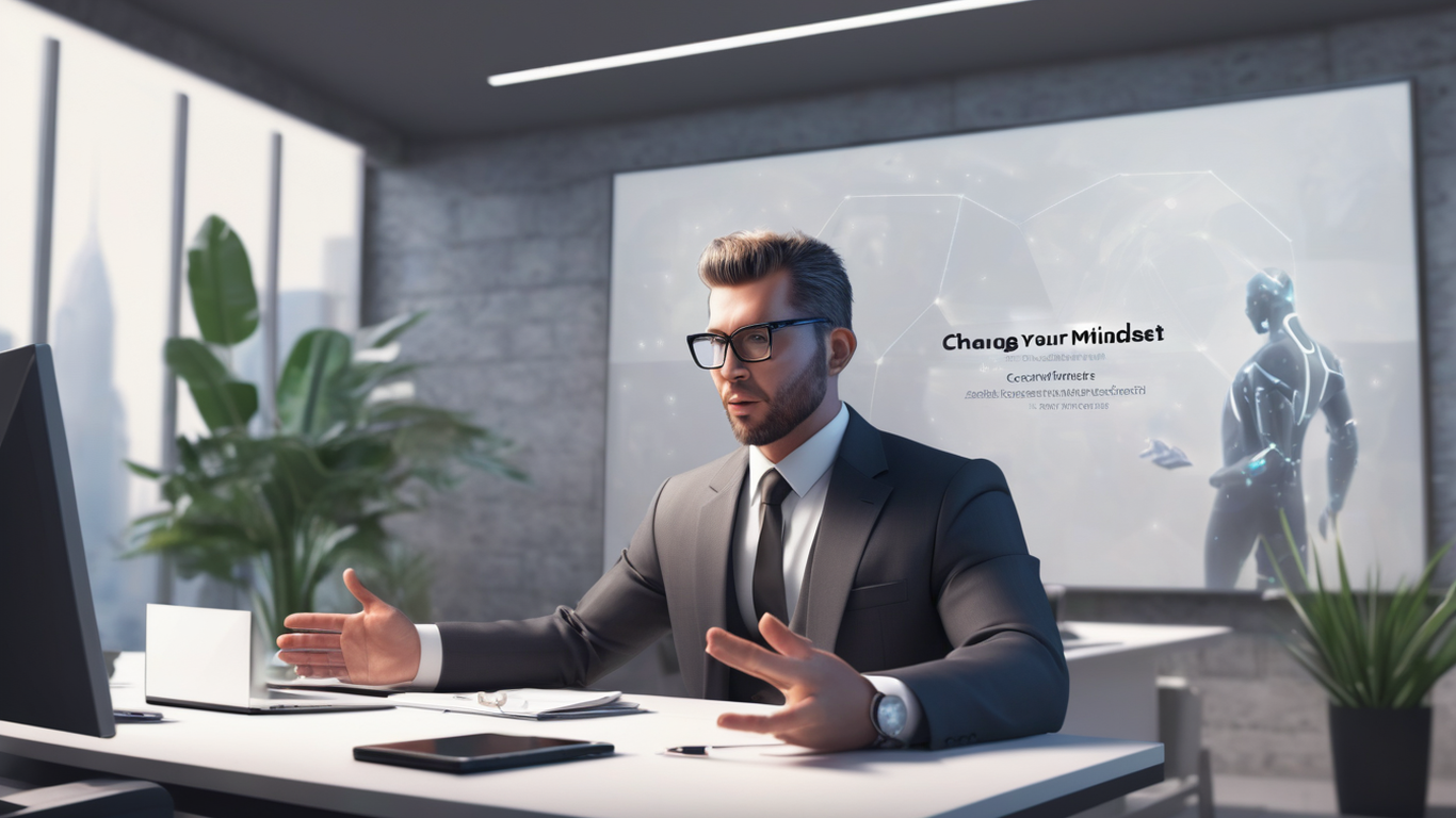 Coaching course titled Change your Mindset in Millionbusines